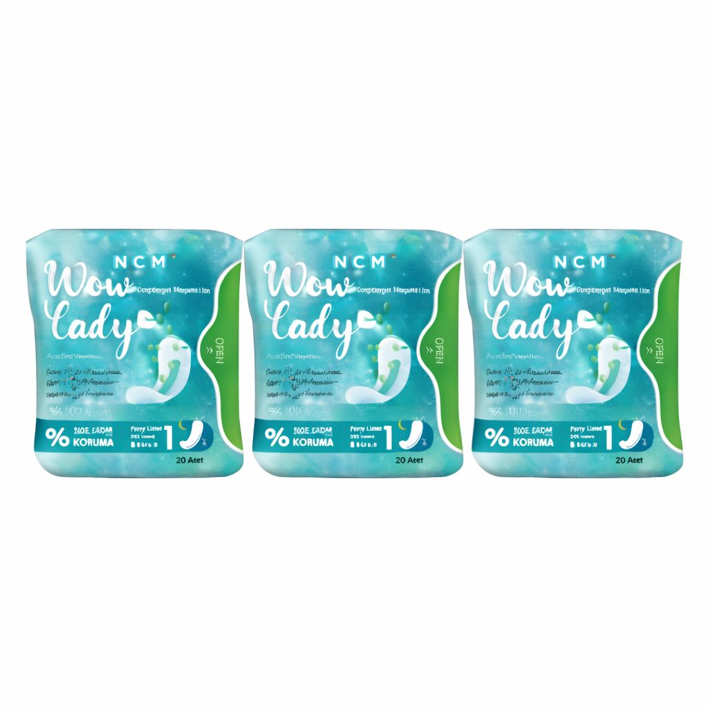 Ncm Wow Lady Günlük Hijyenik Ped 3lü Set