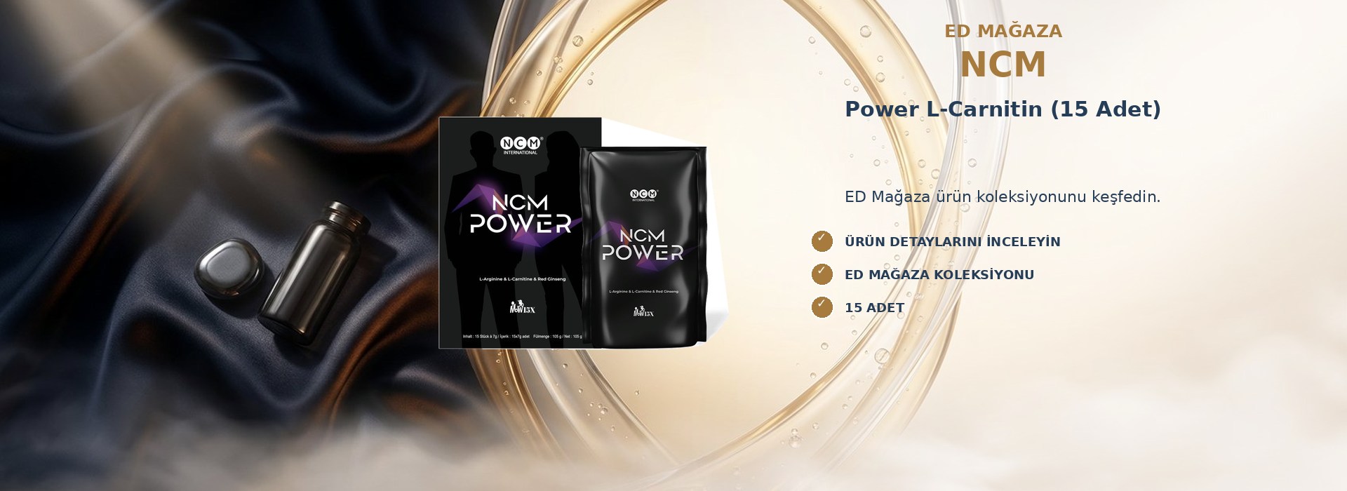 Ncm Power L-Carnitin (15 Adet)